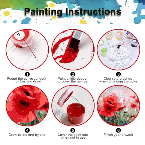 TCDZMYGS Paint by Numbers Kit for Adults Beginner-Sloth,10x10 inch | Paint by Number for Beginner,Adult Paint by Number,HD Color Canvas,DIY Tool Kits,Stress Relief Craft,Great Gift,With Frame - color: paint by number-sloth-1203