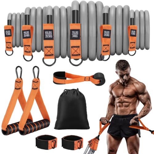 Resistance Bands with Handles, 300 LBS Heavy Duty Exercise Bands