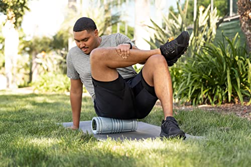 TRIGGERPOINT Performance Therapy Grid Patented Multi-Density Foam Massage Roller (80% Recycled) Exercise, Deep Tissue Muscle Recovery - Muscle Pain&Tightness, Improves Circulation (13"), Blue - size: One Size