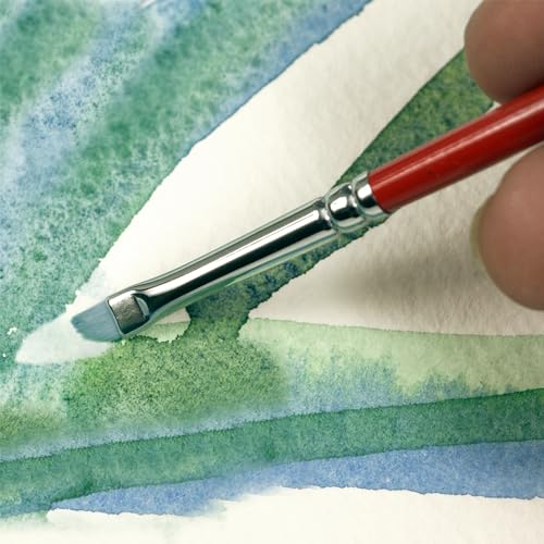 Creative Mark Scrubber Watercolor Brushes - Professional Watercolor Brushes for Scrubbing, Blotting, Re-Shaping Edges, and More! - # 2 - size: #2