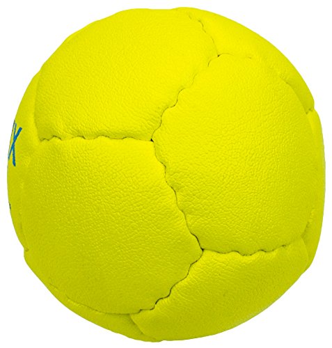 SWAX LAX Lacrosse Training Ball - Indoor Outdoor Practice Less Bounce & Rebounds - color: Yellow