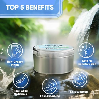 Myofascial Releaser Emollient Balm for Gua Sha Tools, Muscle Scraper Tool - color: 195g