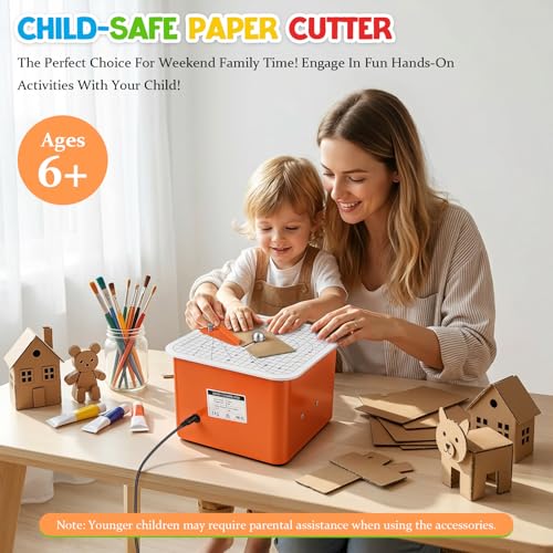 Safe Cardboard Cutter for Kids | Bladeless Paper Cutting Tool,DIY Craft Kit for Building 3D Models, Cardboard Construction and Creative Projects