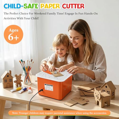 Safe Cardboard Cutter for Kids | Bladeless Paper Cutting Tool,DIY Craft Kit for Building 3D Models, Cardboard Construction and Creative Projects