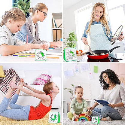 60-Minute Visual Timer for Kids, Management Classroom Timer, Green | Classroom, Home Edition Study Visual Timer - Silent Countdown Timer for Toddlers, Kids, Teachers and Adults - color: Green