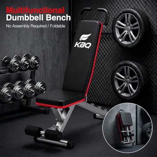 Adjustable Exercise Chair for Home Gym – Foldable Back Extension Bench for Core, Hip & Lower Back Workout – Multi-Functional Hyperextension Bench for Full-Body Exercise（with Illustrated Training Action Guide）