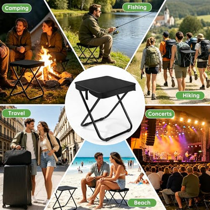 Lightweight Aluminum Portable Folding Stool for Adults