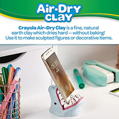 Crayola Air Dry Clay for Kids - White, 25lbs, Teacher Wishlist Supplies, Classroom Must Haves, Bulk Modeling Clay for Kids, No Bake, Sculpting & Molding Material | Classroom Must Haves, Bulk Modeling Clay for Kids, No Bake, Sculpting & Molding Material -