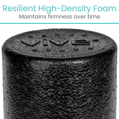 Vive High Density Foam Roller (36 inch) - Large Foam Roller for Exercise - size: 36"