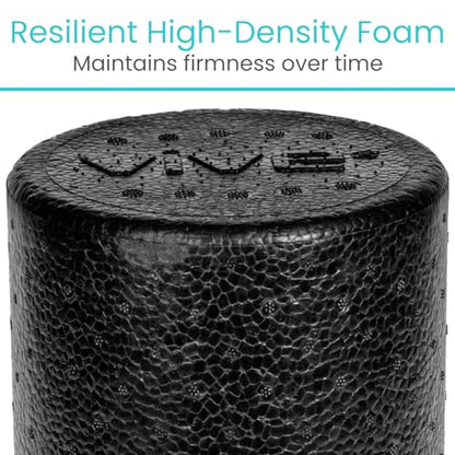 Vive High Density Foam Roller (36 inch) - Large Foam Roller for Exercise - size: 36"