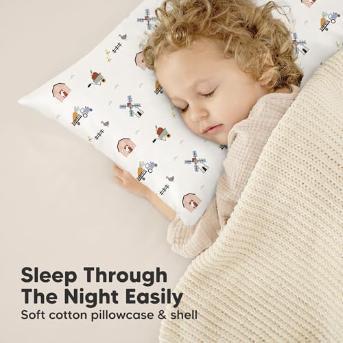 Toddler Pillow with Pillowcase, 13x18 My Little Dreamy Pillow (Pawtrol) - color: Pawtrol