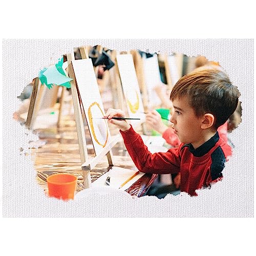 100 Pack Bulk Painting Canvas Panels, Classroom Value Pack Art Canvas, Small Canvases for Classroom Students, Painting Hobby Painters Using (8 x 10 Inch)