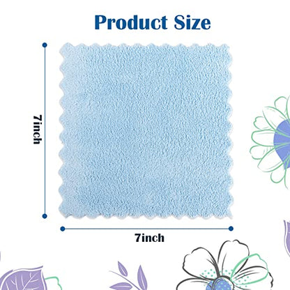 Orighty Makeup Remover Cloths, Cleansing, Reusable, Soft & Washable Coral Fleece Microfiber Washcloths/Towel for Face, Eye, Lips, Pack of 48, 7 x 7 inch - size: Pack of 48 (7 x 7 in)
