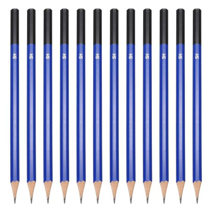 PATIKIL 5H Drawing Pencils for Sketching, 24PCS Sketch Pencils for Drawing Art Pencils Graphite Wood Pre-sharpened for Drawing Sketching Artists, 5H Pencils - style: 5H