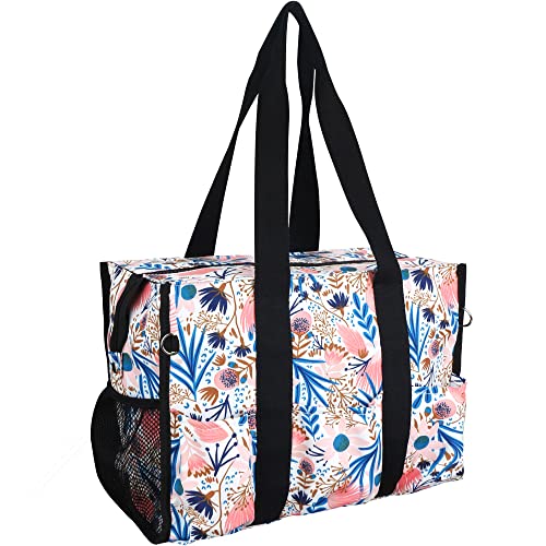 HoogaLife Nurse Bag for Work with Multiple Pockets, Waterproof Tote Organizer for Medical Supplies - color: C1, size: Large
