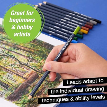 Faber-Castell Goldfaber Colored Pencils, Landscape Tones