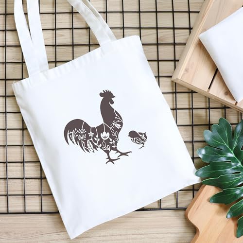 Keluna Farmhouse Chicken Stencils - 15 Pcs Farm Stencil Set for Wood Crafts, Farmhouse Chicken Rooster Stencil - style: chicken stencil