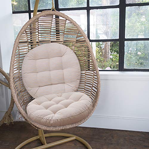 Tiita 22 Inch Floor Cushion - Round Outdoor Chair Cushion Pad | Large Meditation Cushion & Floor Pillow for Adult Sitting, Living Room, Balcony & Patio, Beige - color: (Round)|beige