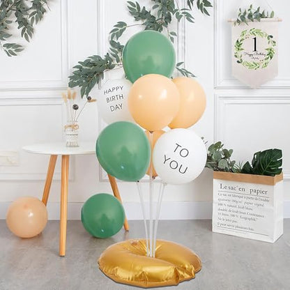2 Pcs Golden Water Weight Bag, Water Bag Weights for Backdrop Stand | 5-Layer Thickened 50kg Pressure-Tested Openable Water Fillable Base for Balloon Weights, Perfect for Wedding Birthday Party