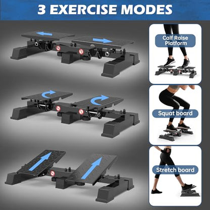 leikefitness Height Adjustable Standing Calf Raise Machine