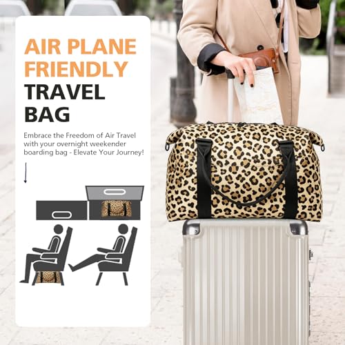 TOPBAG Travel Duffle Bag, Waterproof Weekender Carry On Tote Bags for Women, Sport Gym Bag for Men, Hospital Bag for Labor and Delivery, Overnight Luggage Bag with Trolley Sleeve Coral Pink - color: Panther