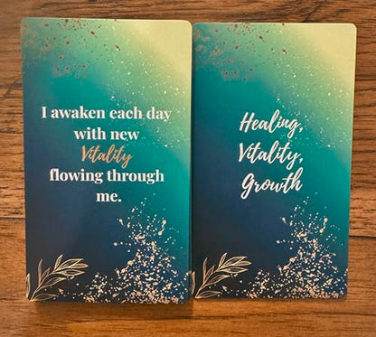 The Healing Journey Deck – 44 Affirmation Cards for Rest, Empowerment & Healing