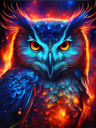 Pimio 5D DIY Diamond Art Painting Kits,Round Full Drill Eagle Diamond Art Kits for Adults Beginner, Perfect for Home Wall Decor and Gift（12x16inch） - style: Modern