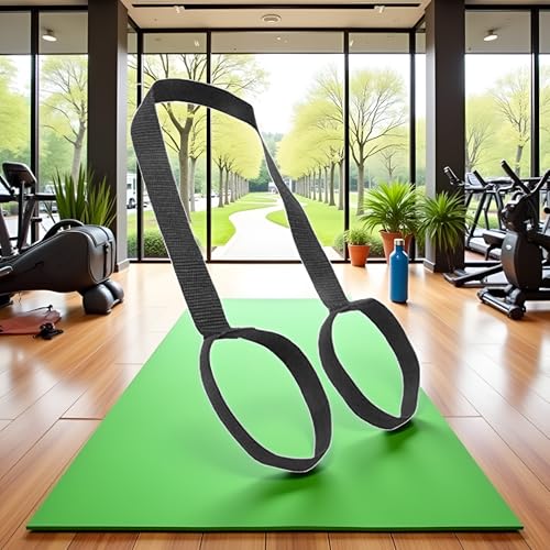 Yoga Mat Straps For Carrying - Yoga Mat Elastic Straps,Adjustable Yoga Carrying Strap Holder Straps,Exercise Mat Carrier Strap,Weight Loss Fitness Binding Rope,Exercise and Fitness Accessories