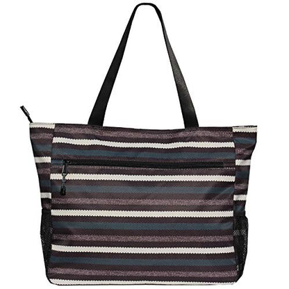 ESVAN LARGE BEACH BAG Water Resistant Lightweight 20 inch Women Oversize Tote Bag for Gym Beach Travel Pool Yoga Nurse - color: B