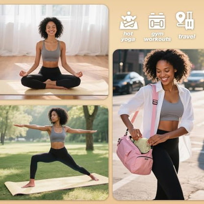 Hot Yoga Mat Towel, Non-Slip Microfiber 28x72in - color: Beige, size: 28 inch X 72 inch