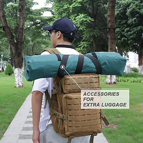 MAGARROW 1.5" Utility Straps with Buckle Adjustable, 4-Pack (Black, 9.5 feet Long) - color: Black, size: 1.5 in x 9.5 ft
