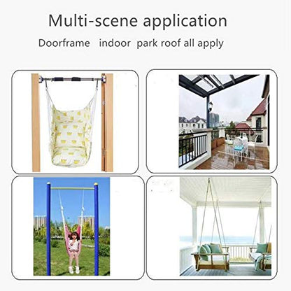 Tree Swing Straps Hanging Kit, 2Pcs 9.84 inches | Heavy Duty, For Swing, Hammocks, Seat, Yoga, Sandbags, Pulley System, Home Gym - color: 25cm straps