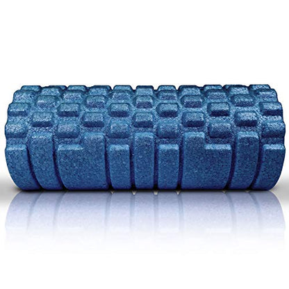 The Original Body Roller High Density Foam Roller for Exercise & Recovery - color: Blue