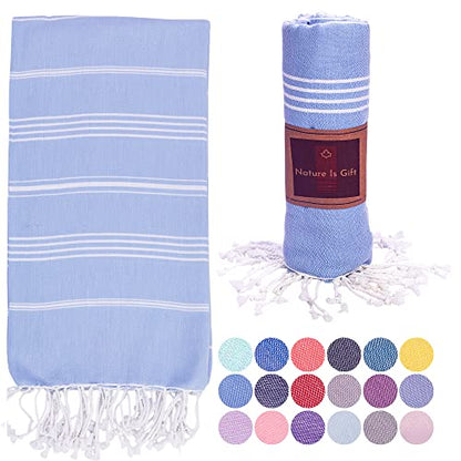 Turkish Beach Towel | 100% Cotton, Prewashed, 38 x 70 Inches | Quick Dry, Sand Free, Lightweight | Large Bath Towel for Beach, Pool, Bathroom, SPA, Gym, Yoga and Beach Blanket (Easter Egg) - color: Small Easter Egg
