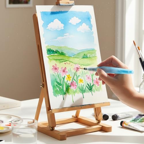 10pcs Watercolour Brush Pen Refillable Water Brush Pens Premium Leakproof Watercolor Pen for Watercolor Painting Artists Calligraphy Art Paintbrush Sets