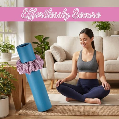 Yoga Scrunchie Style Yoga Strap yoga Mat Holder yoga Accessories