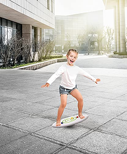 Balance Board Kids - Wobble Board, Rocker Boards, Maze Design with 3 Balls - Stable 4 Way Rocker Base, Fun Game Toys Suitable for Kids