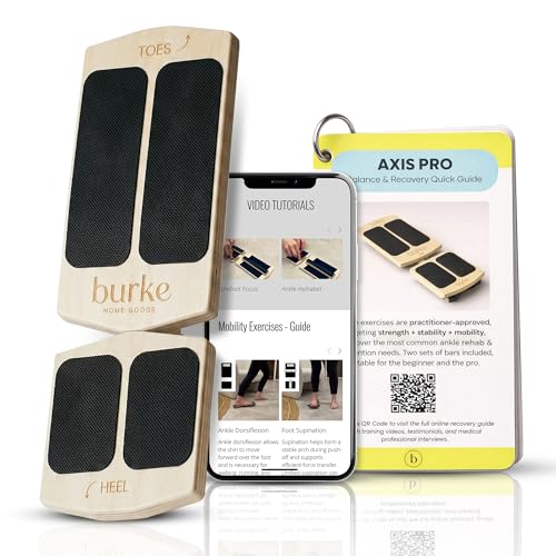 Ankle Balance Board & Foot Strengthener for Plantar Fasciitis Pain Relief