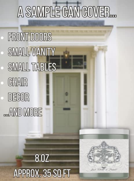 ALL-IN-ONE Paint by Heirloom Traditions, Truffle, 8oz Sample - color: Truffle, size: 8 Fl Oz (Pack of 1)