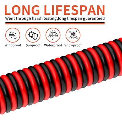 14 Gauge 2 Conductors 150FT Electrical Wire | Red Black Cable - size: 150FT, style: 14GAUGE