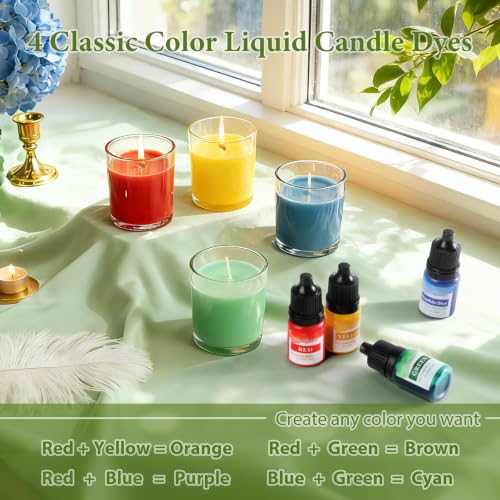 SAEUYVB Candle Making Kit,DIY Soy Candle Making Supplies/Kit for Adults | Complete Candle Kit with Digital Wax Warmer,Soy Wax,Candle Jars,Scents,Molds and More,Perfect for DIY Handmade Craft - size: 12 pcs candle tins kit with candle molds