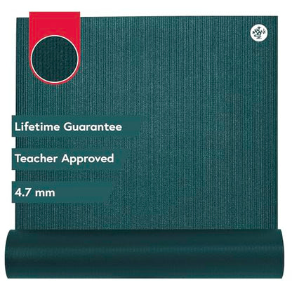 Manduka PROlite Yoga Mat 4.7mm | Lifetime Durability | Hygienic Construction | Teacher Approved - color: Deep Sea, size: 71" x 24"