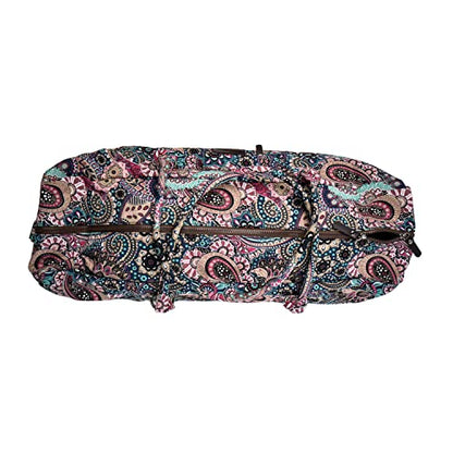 Mount Adams Yoga Mat Bag, 26"x8"x8", Fits Mats up to 74"x26"x6mm - color: Paisley