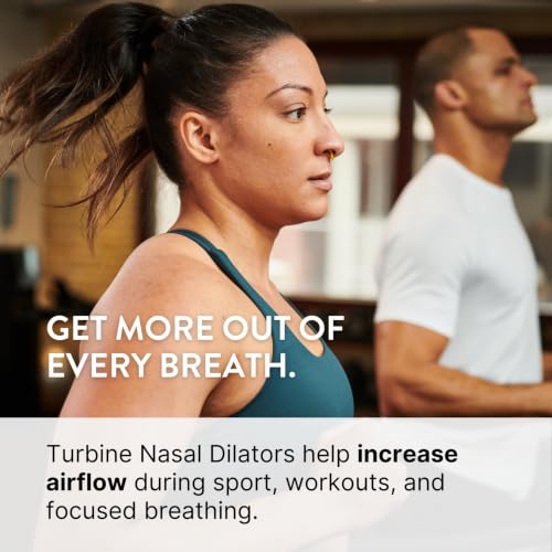 Rhinomed Turbine Sport Nasal Dilators, 38% More Air, Small - 3 Pack - style: 3 Pack Small