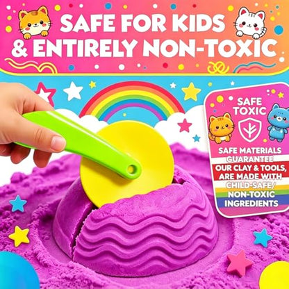 Dough and Clay Play Tools Kit for Kids, Modeling Clay Accessories for Toddlers, Animal Cutters with DIY Rollers & Safety Scissors, Dough Extruder Easy Squeeze for Kids, Ideal Home Play & Baking Set - size: 31pcs