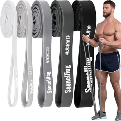 Seenelling 5 Level Resistance Bands - color: Carbon Grey
