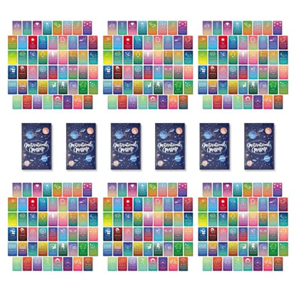 A ART·ZONE 52 Pcs Positive Affirmations Meditation Spiritual Self Care Cards Gifts, Set of 6, 9.7x6 cm Paper Prints - color: 6 Piece