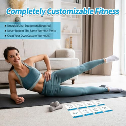 Foam Roller Workout Cards, 62 Exercises Cards Deck Large Size 5" x 3.5" Fitness Cards for Women & Men, Beginner Fitness Guide to Training Exercises at Home or Gym - style: Foam Roller