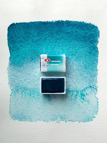 White Nights Limited Edition Granulation Metamorphoses Watercolor Collection of Professional Artist Grade Paints Vibrant Lightfast Colors by Nevskaya Palitra (Dream) - color: Dream