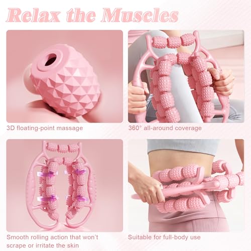Home Pilates Essentials Kit for Women, Complete 13-in-1 Pilates Equipment Ring and Ball Set with 5 TPE Resistance Bands, Ankle Weights, 8-Shaped Pull Band, Stretch Strap and Waterproof Bag - size: 14PCS